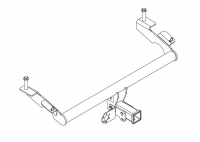 Фаркоп VAZ-71B для Chevrolet Niva, LADA Travel 2002-2020, 2021-, Автос, нагрузка 1250/75 кг. БЕЗ подрезки бампера от магазина ФаркопРос